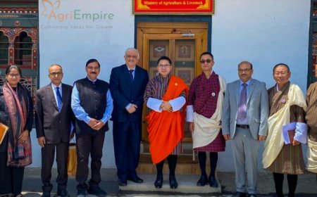 India and Bhutan Strengthen Ties with Landmark Agriculture Cooperation Pact