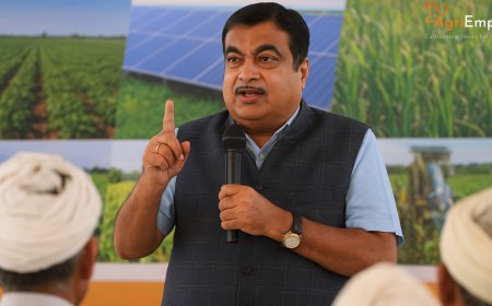 Gadkari Stresses Long-Term Measures to Strengthen Farmers’ Future