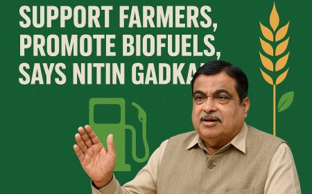 Support Farmers, Promote Biofuels, Says Nitin Gadkari