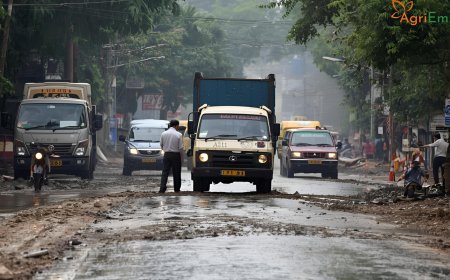 Heavy Rain Floods Marathwada Hubs; State Approves Road & Water Projects