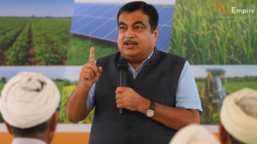 Gadkari Stresses Long-Term Measures to Strengthen Farmers’ Future