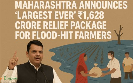 Maharashtra announces ‘largest ever’ ₹31,628 crore relief package for flood-hit farmers