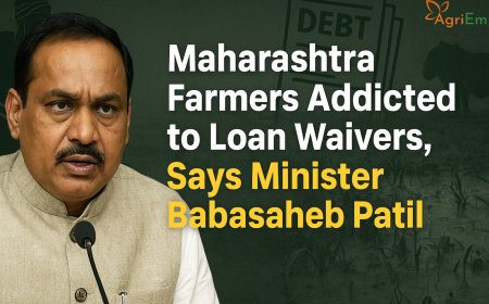 महाराष्ट्र के किसान कर्ज माफी के 'आदी' हो गए हैं, बोले मंत्री बाबासाहेब पाटिल
