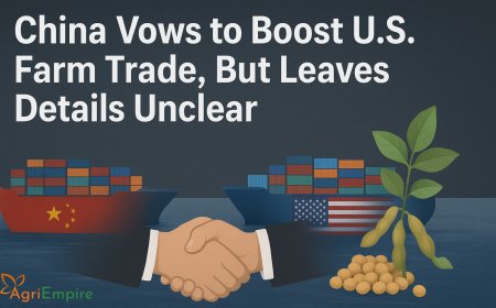 China Vows to Boost U.S. Farm Trade, But Leaves Details Unclear