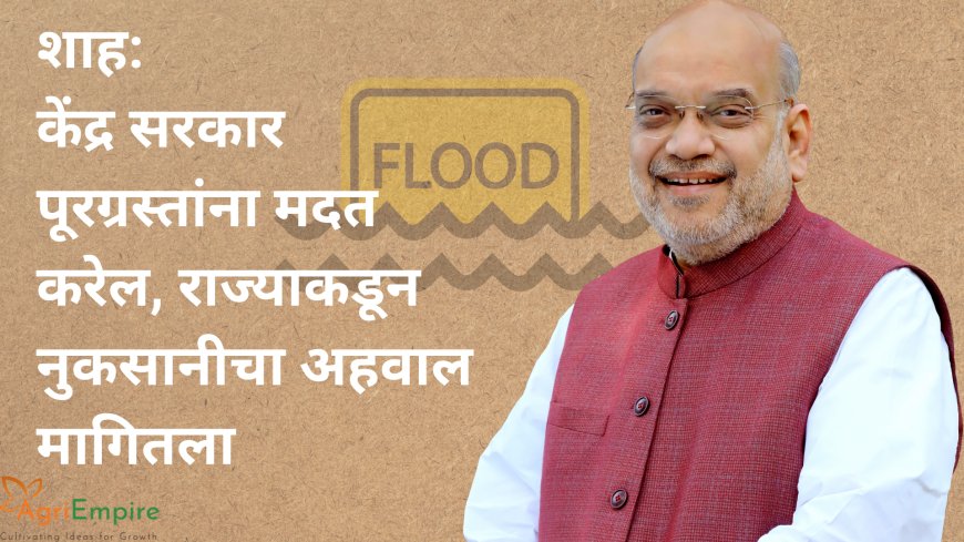 शाह: केंद्र सरकार पूरग्रस्तांना मदत करेल, राज्याकडून नुकसानीचा अहवाल मागितला
