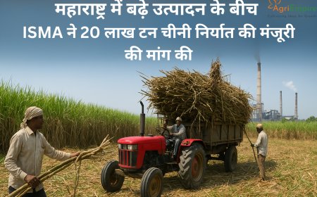 महाराष्ट्र में बढ़े उत्पादन के बीच ISMA ने 20 लाख टन चीनी निर्यात की मंजूरी की मांग की