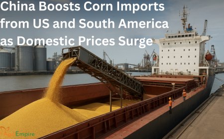 China Boosts Corn Imports from US and South America as Domestic Prices Surge