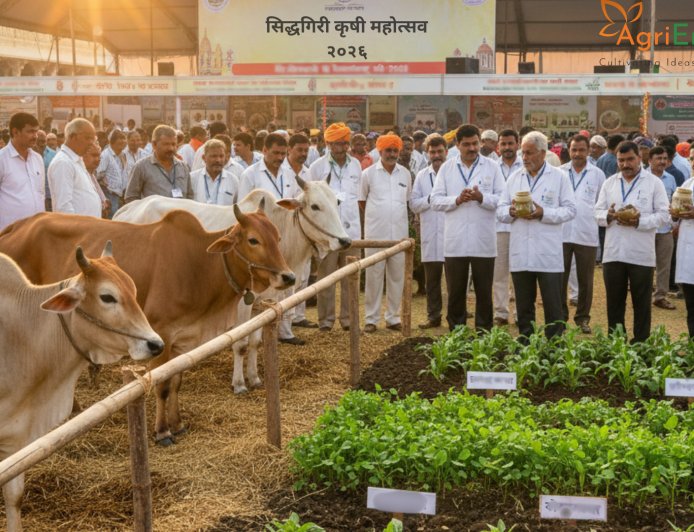 सिद्धगिरी कृषि महोत्सव 2026: महाराष्ट्र में प्राकृतिक खेती और स्वदेशी गो-वंश संरक्षण पर विशेष जोर