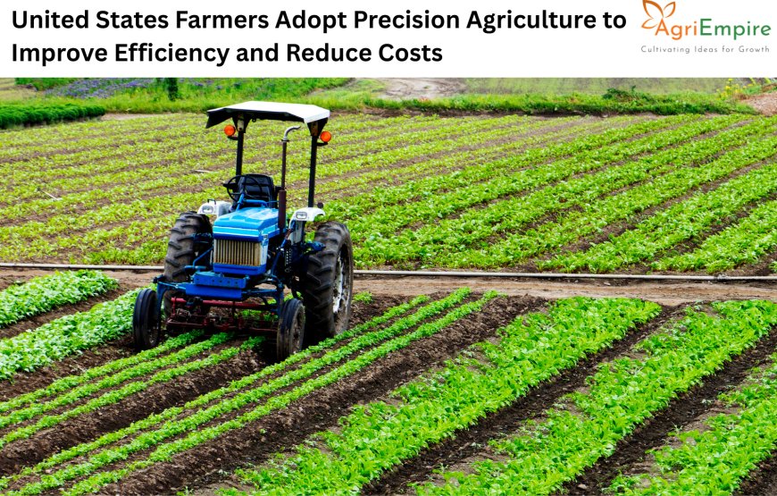 United States Farmers Adopt Precision Agriculture to Improve Efficiency and Reduce Costs