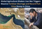 Global Agriculture Shaken: Iran War Triggers Massive Fertilizer Shortage and Record Pork Price Slump in China