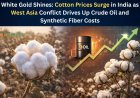 White Gold Shines: Cotton Prices Surge in India as West Asia Conflict Drives Up Crude Oil and Synthetic Fiber Costs