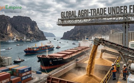 Global Agri-Trade Under Fire: US Tariffs and Middle East Conflict Choke Shipping Routes and Drive Fertilizer Costs