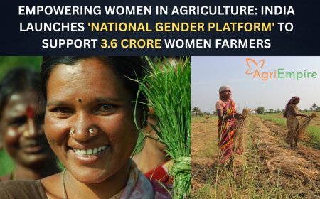 Empowering Women in Agriculture: India Launches 'National Gender Platform' to Support 3.6 Crore Women Farmers