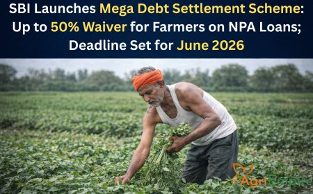 SBI Launches Mega Debt Settlement Scheme: Up to 50% Waiver for Farmers on NPA Loans; Deadline Set for June 2026