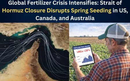 Global Fertilizer Crisis Intensifies: Strait of Hormuz Closure Disrupts Spring Seeding in US, Canada, and Australia