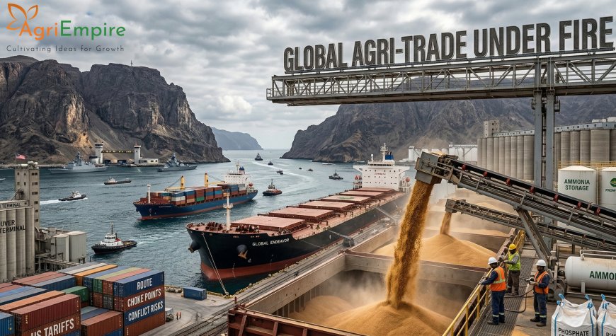 Global Agri-Trade Under Fire: US Tariffs and Middle East Conflict Choke Shipping Routes and Drive Fertilizer Costs
