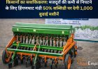 किसानों का सशक्तिकरण: मजदूरों की कमी से निपटने के लिए हिंगणघाट मंडी 50% सब्सिडी पर देगी 1,000 बुवाई मशीनें