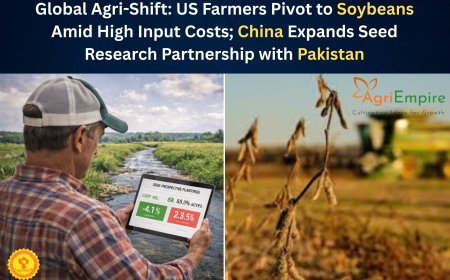 Global Agri-Shift: US Farmers Pivot to Soybeans Amid High Input Costs; China Expands Seed Research Partnership with Pakistan