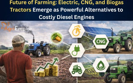 Future of Farming: Electric, CNG, and Biogas Tractors Emerge as Powerful Alternatives to Costly Diesel Engines