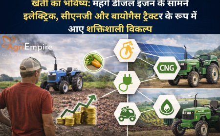 खेती का भविष्य: महंगे डीजल इंजन के सामने इलेक्ट्रिक, सीएनजी और बायोगैस ट्रैक्टर के रूप में आए शक्तिशाली विकल्प