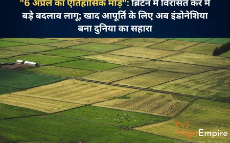 "6 अप्रैल का ऐतिहासिक मोड़": ब्रिटेन में विरासत कर में बड़े बदलाव लागू; खाद आपूर्ति के लिए अब इंडोनेशिया बना दुनिया का सहारा