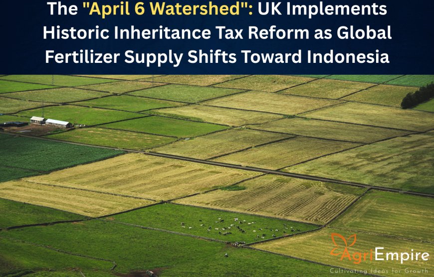 The "April 6 Watershed": UK Implements Historic Inheritance Tax Reform as Global Fertilizer Supply Shifts Toward Indonesia